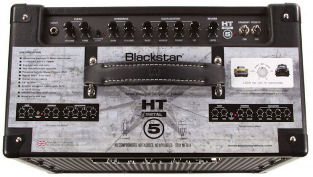 Blackstar HT-5 Metal Guitar Amplifier 02